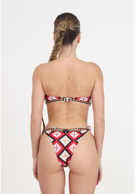 Bikini da donna fascia e slip americano regolabile guarda pampa ME FUI | MF24-0601X1.